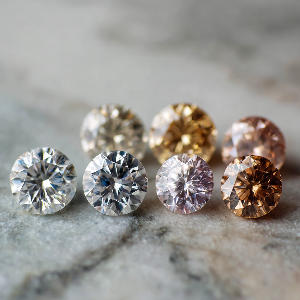Wat betekent de kleur van een diamant en hoe wordt het beoordeeld?