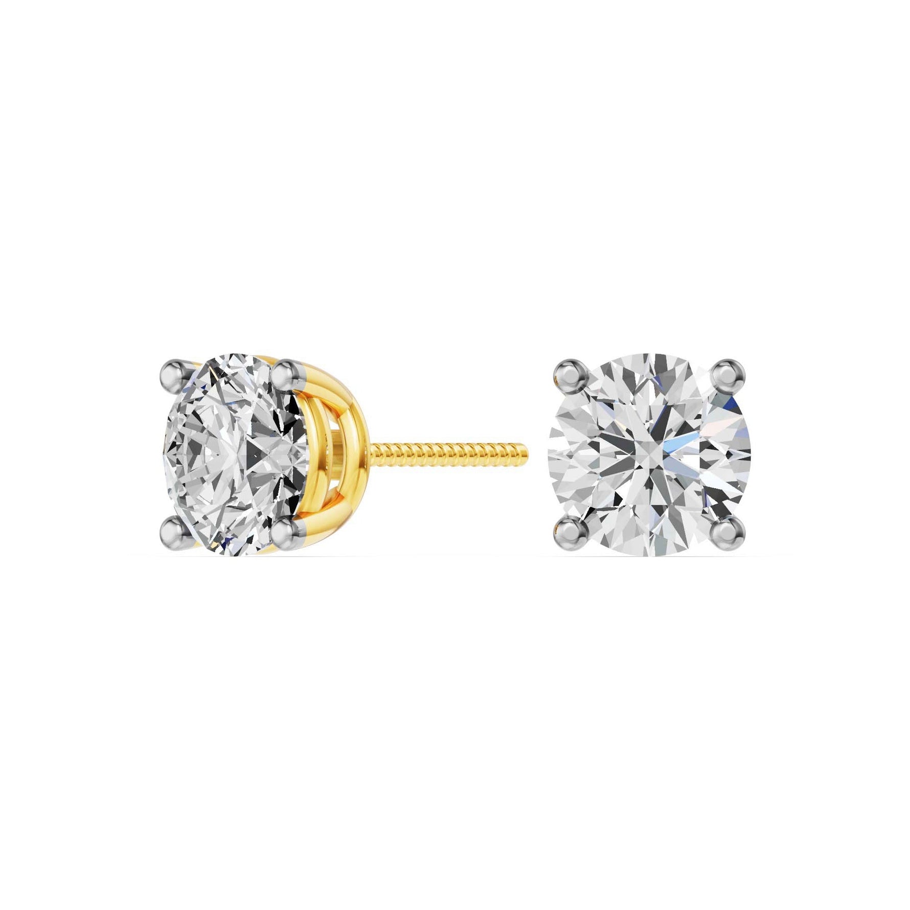 Compacte basiscollectie: oorknopjes, ring en armband in 14k goud