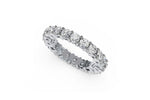 Eternity ring 14k witgoud met 2,8 karaat diamant