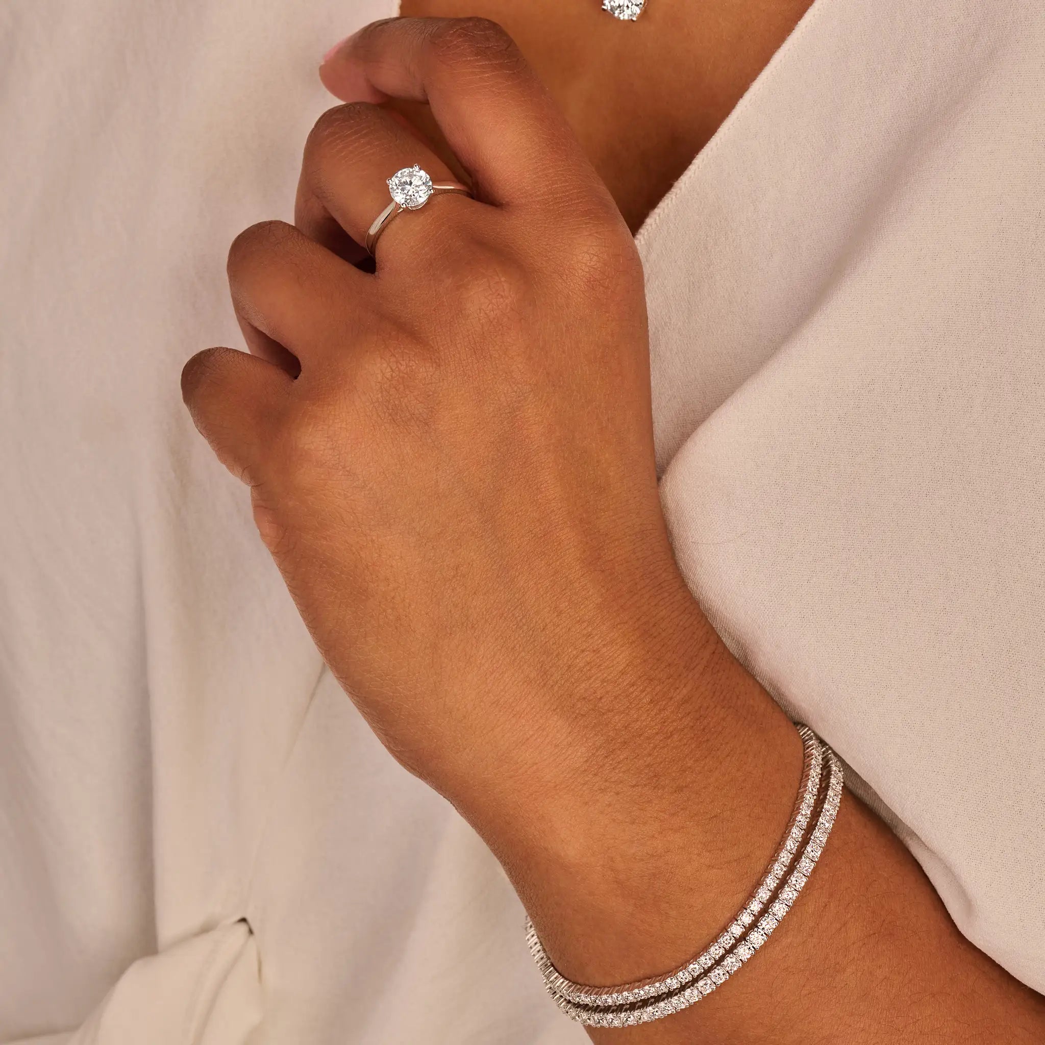 Tennisarmband · 3.2 ct.