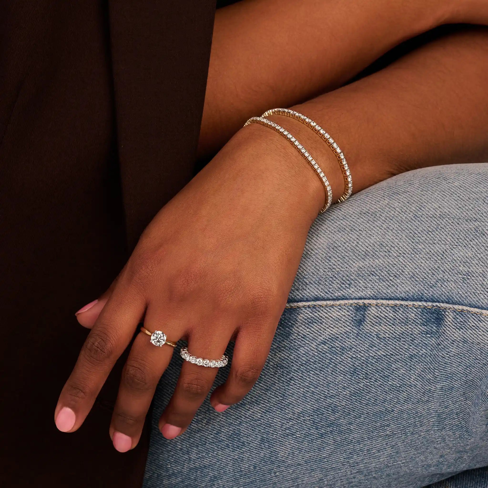 Tennisarmband · 3.2 ct.