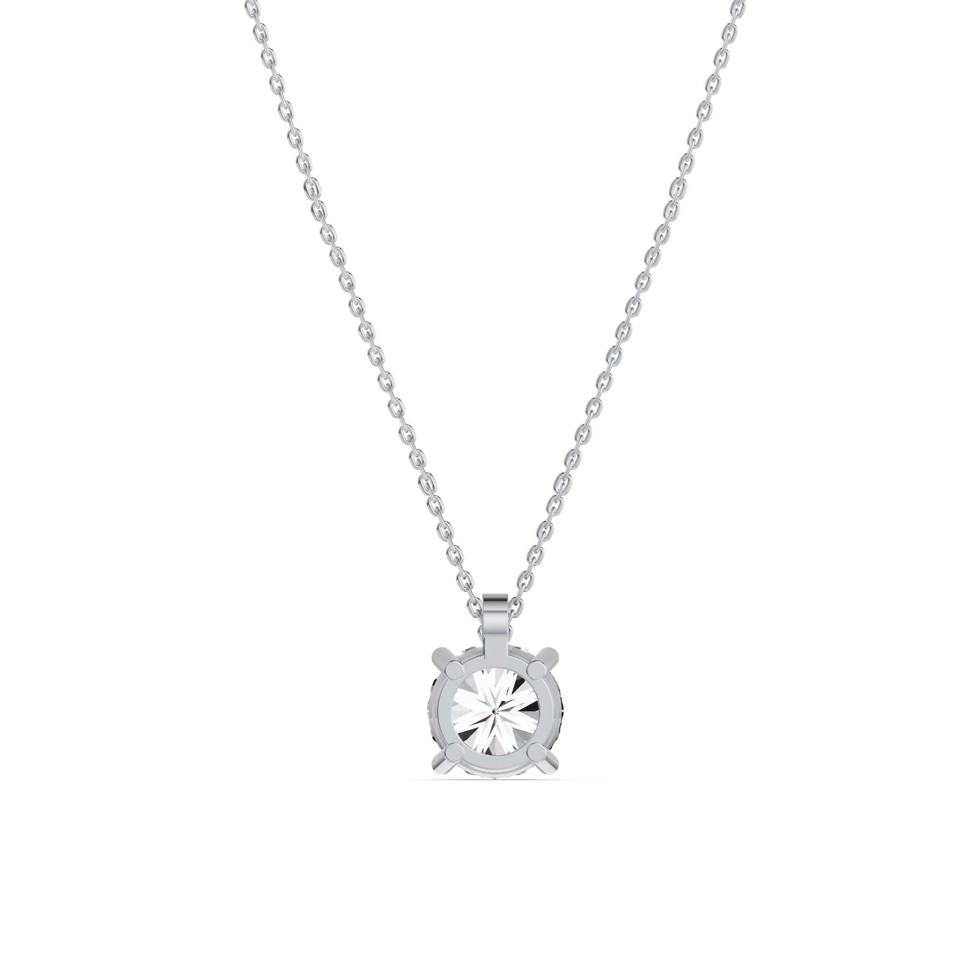 Solitaire collier · 2.5 ct.