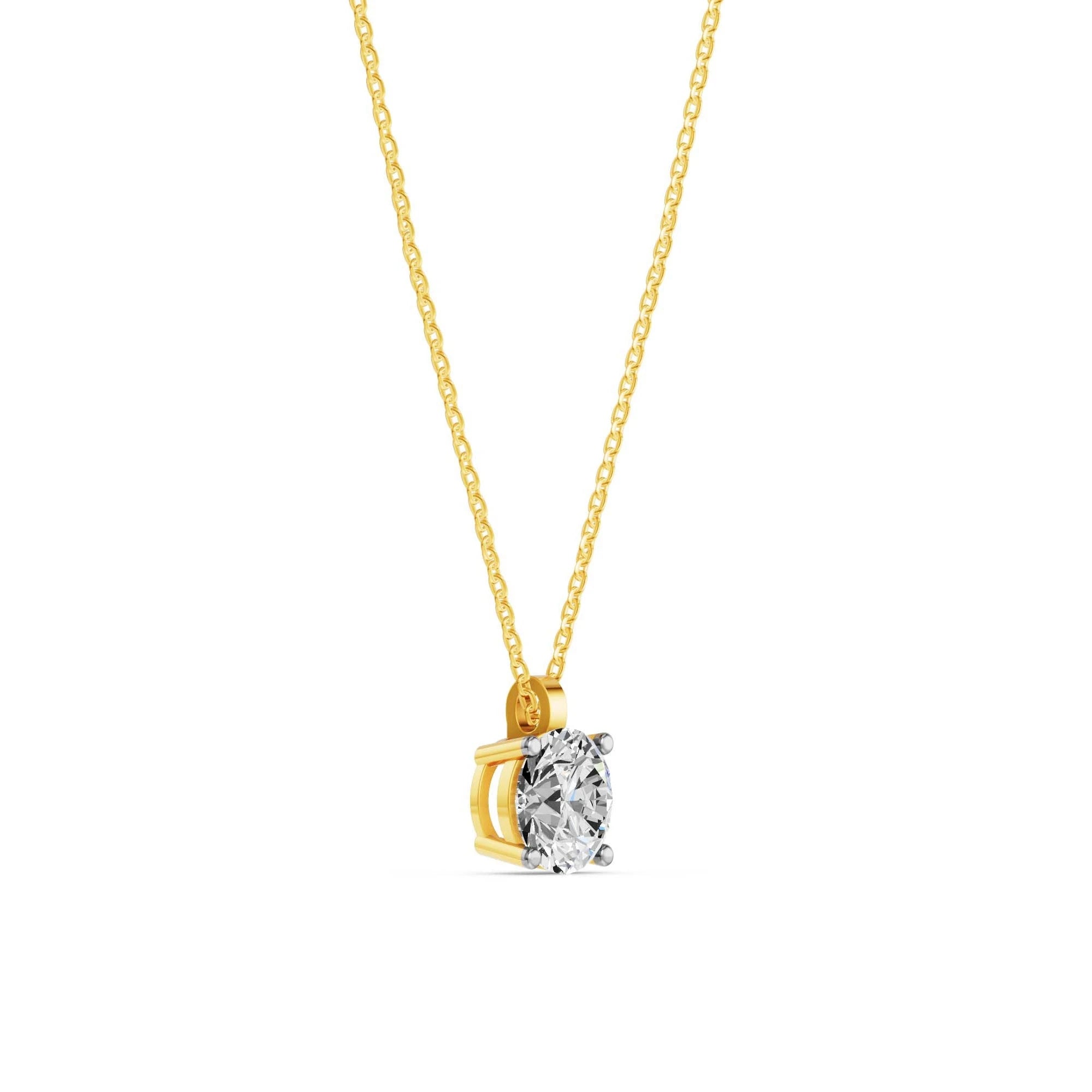 Solitaire collier · 2.0 ct.