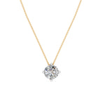 Solitaire collier · 3.0 ct.