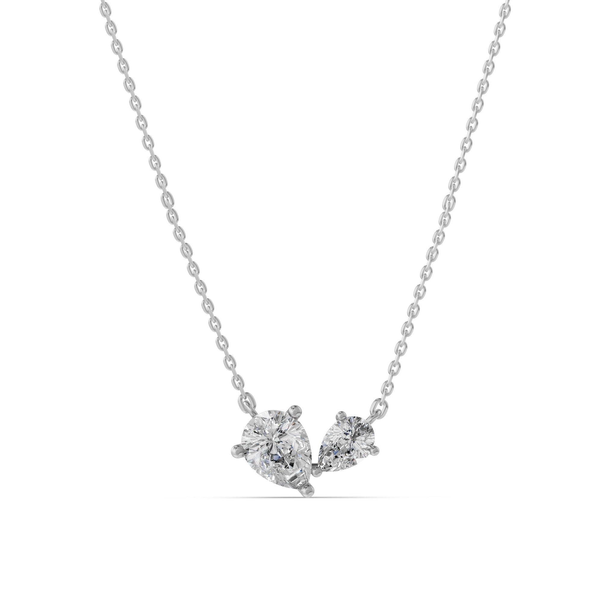 Toi et Moi collier · 2.0 ct.