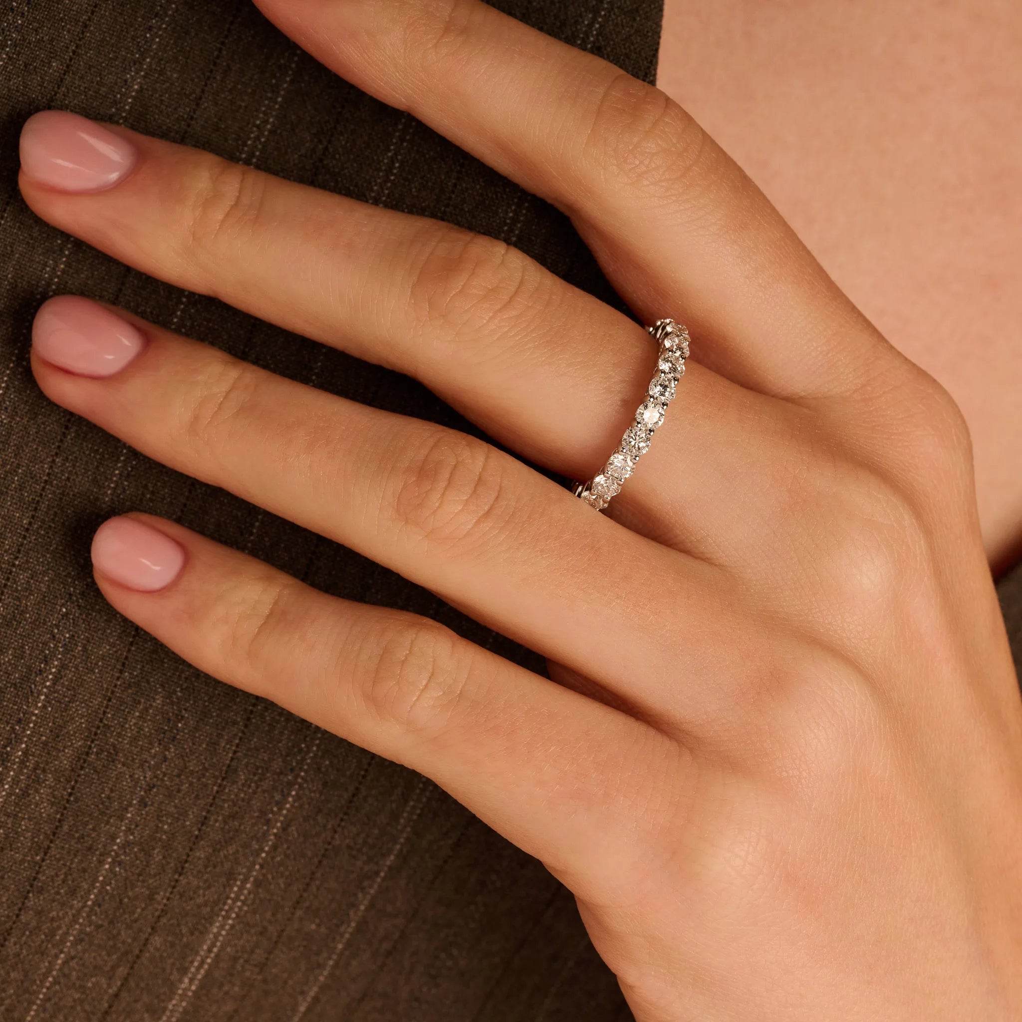 Diamanten eternity ring · 2.15 ct.