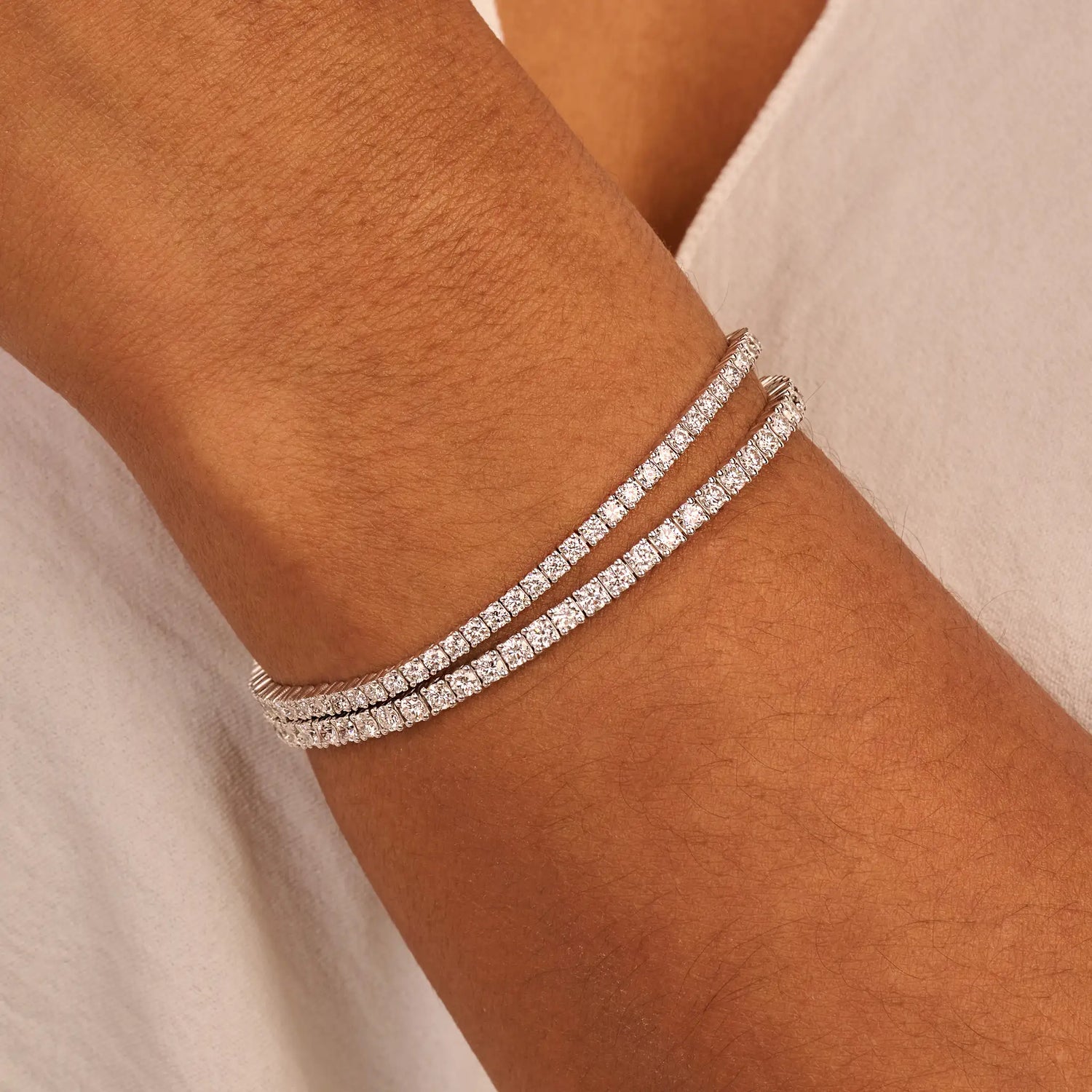 Tennisarmband · 4.5 ct.