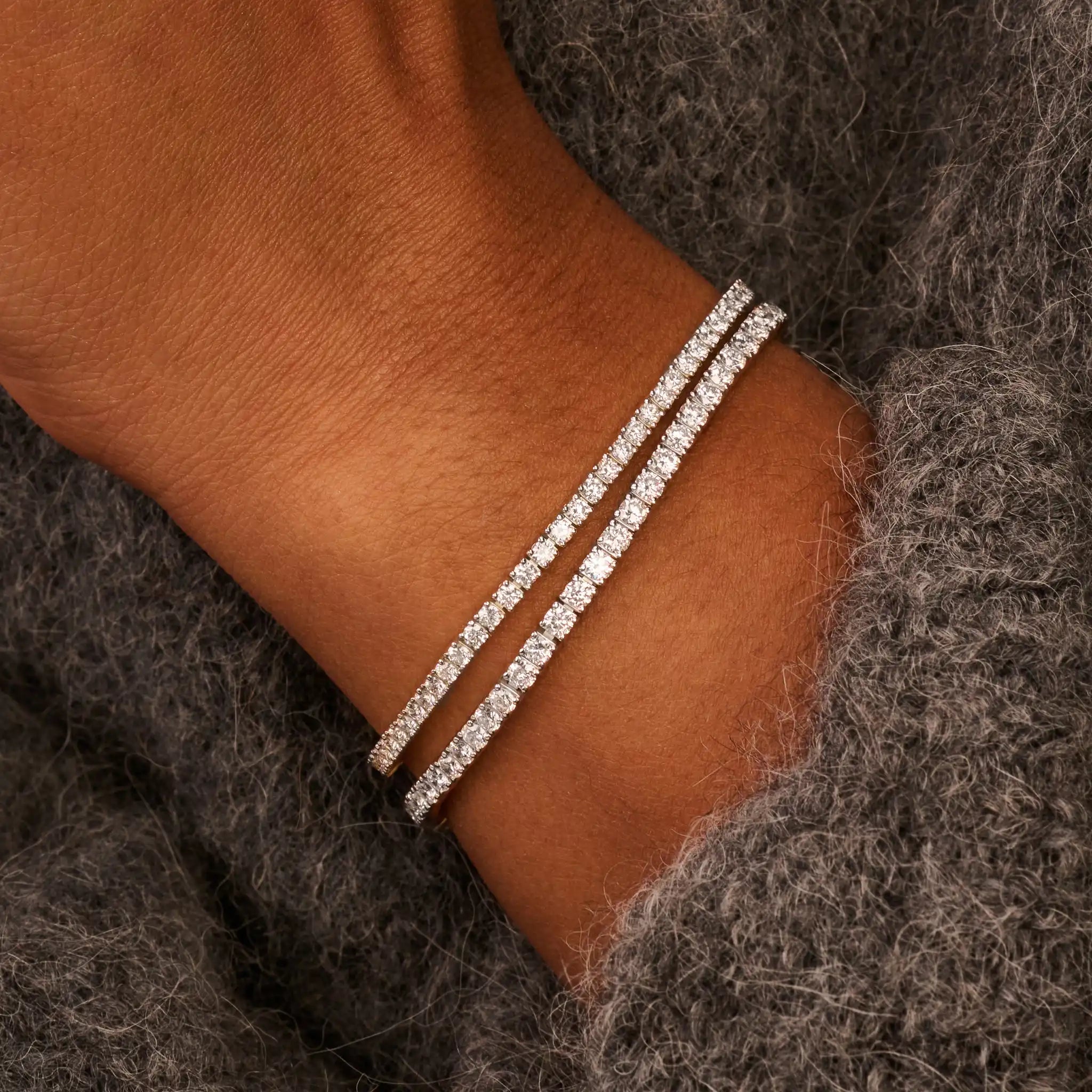 Tennisarmband · 3.2 ct.
