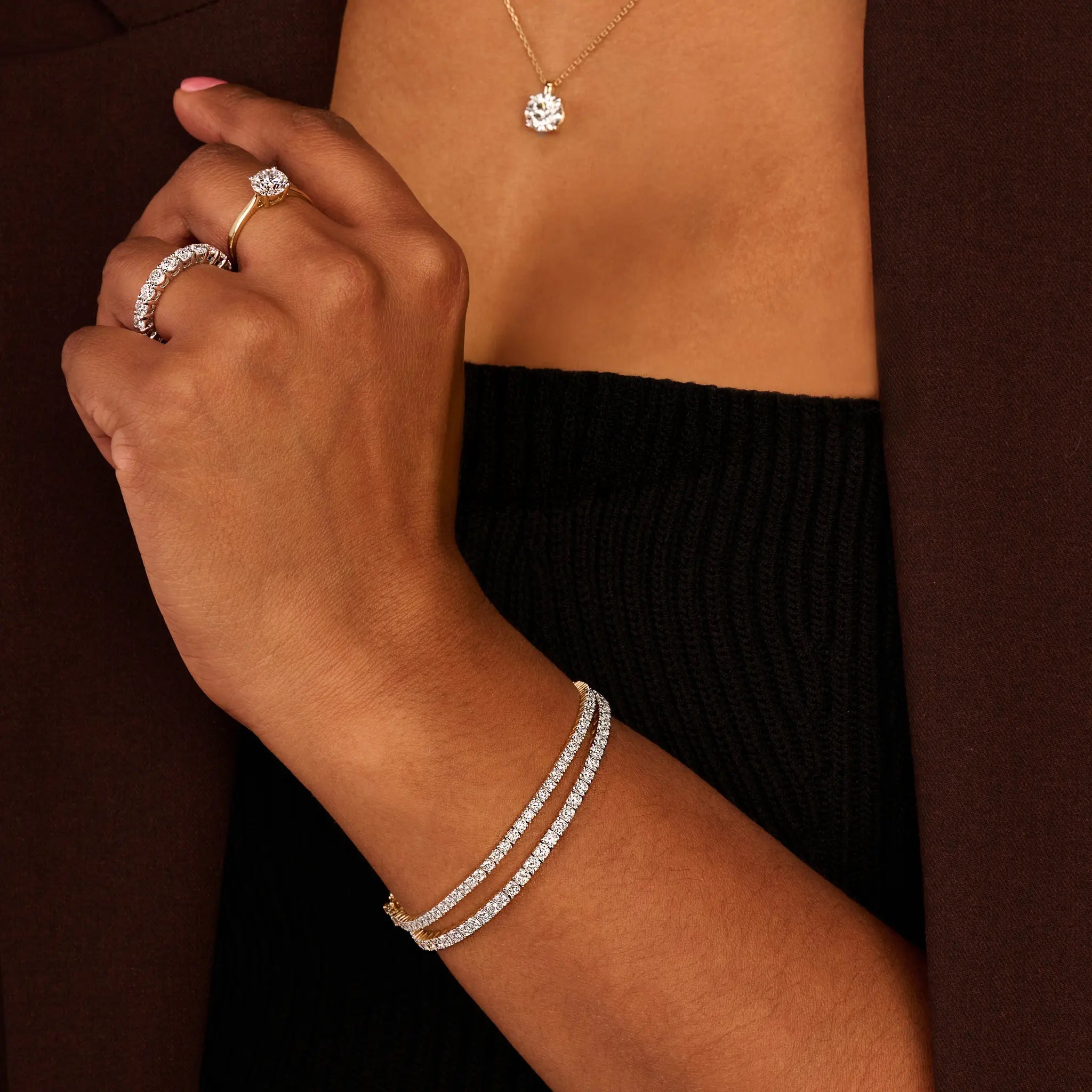 Tennisarmband · 3.2 ct.
