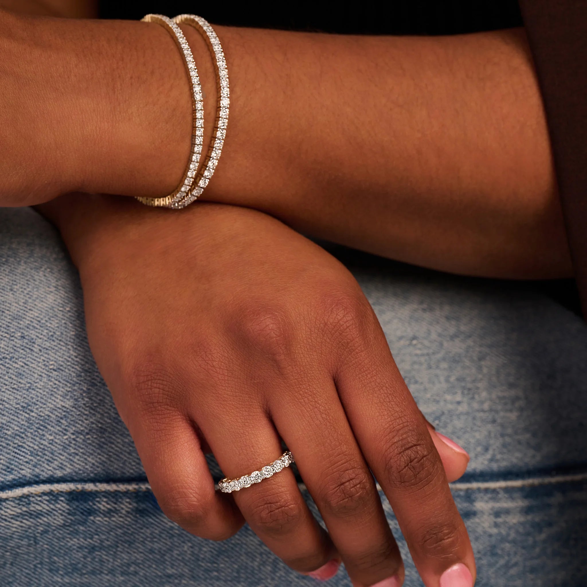 Tennisarmband · 4.6 ct.