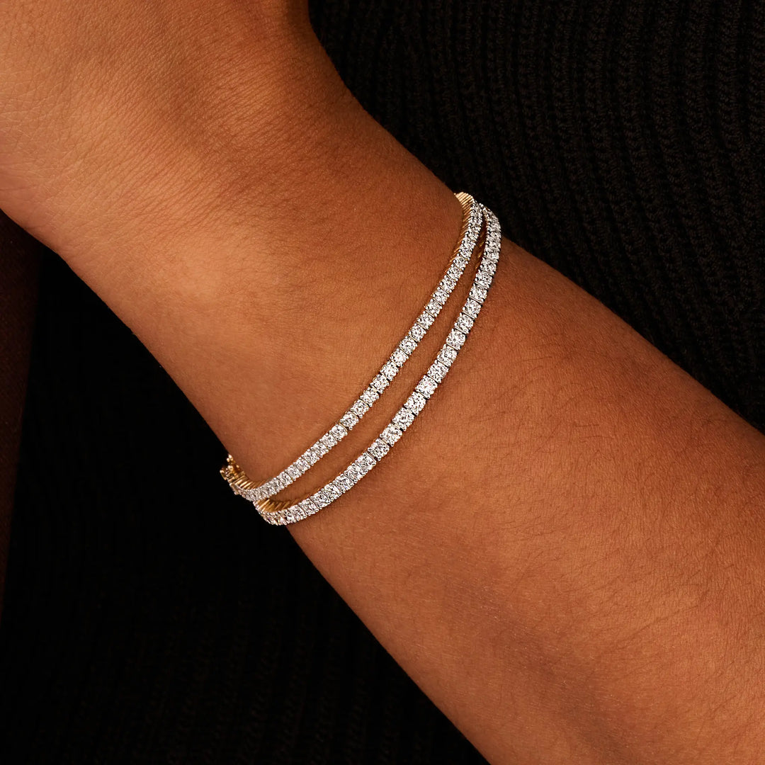Tennisarmband · 4.6 ct.