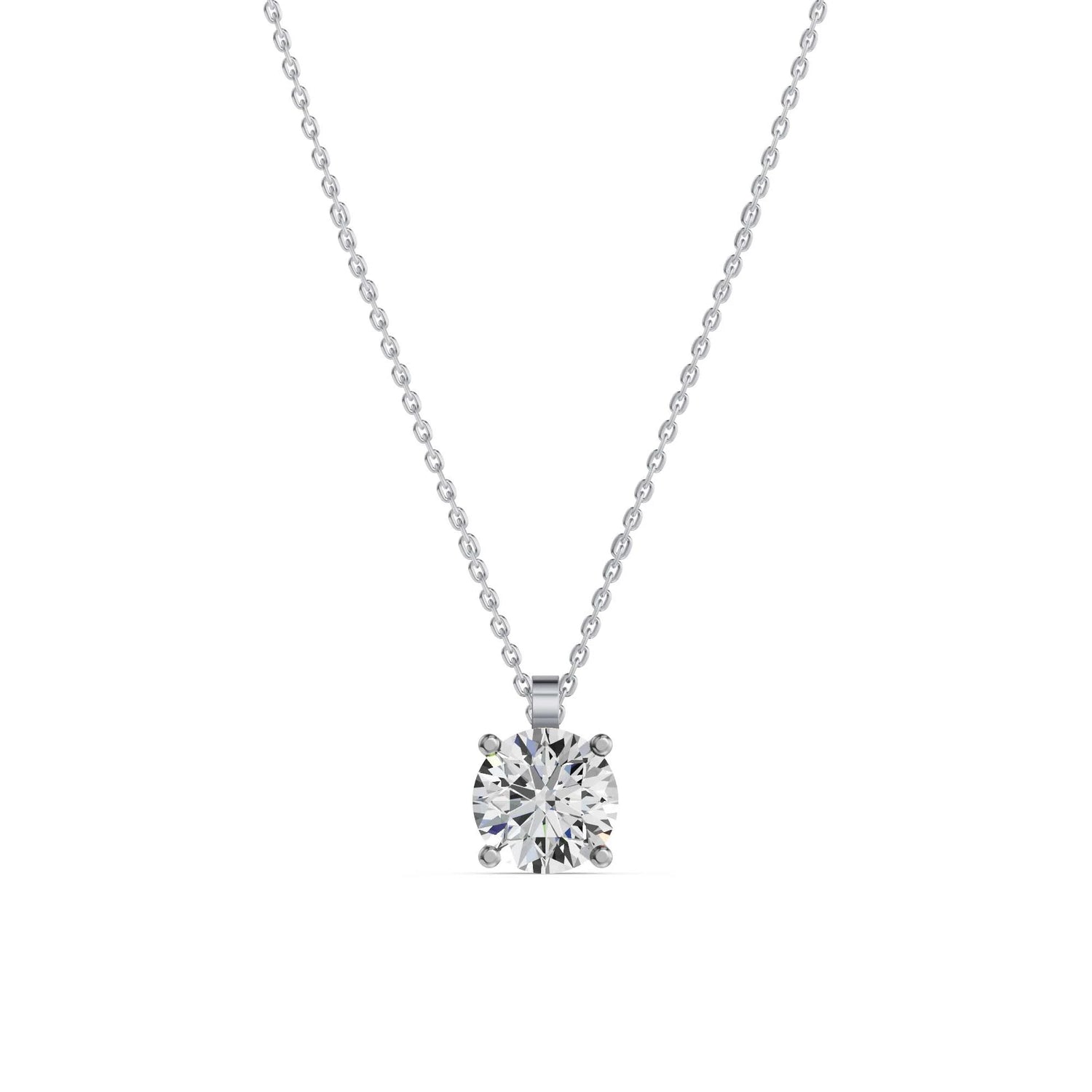 Solitaire collier · 2.0 ct.