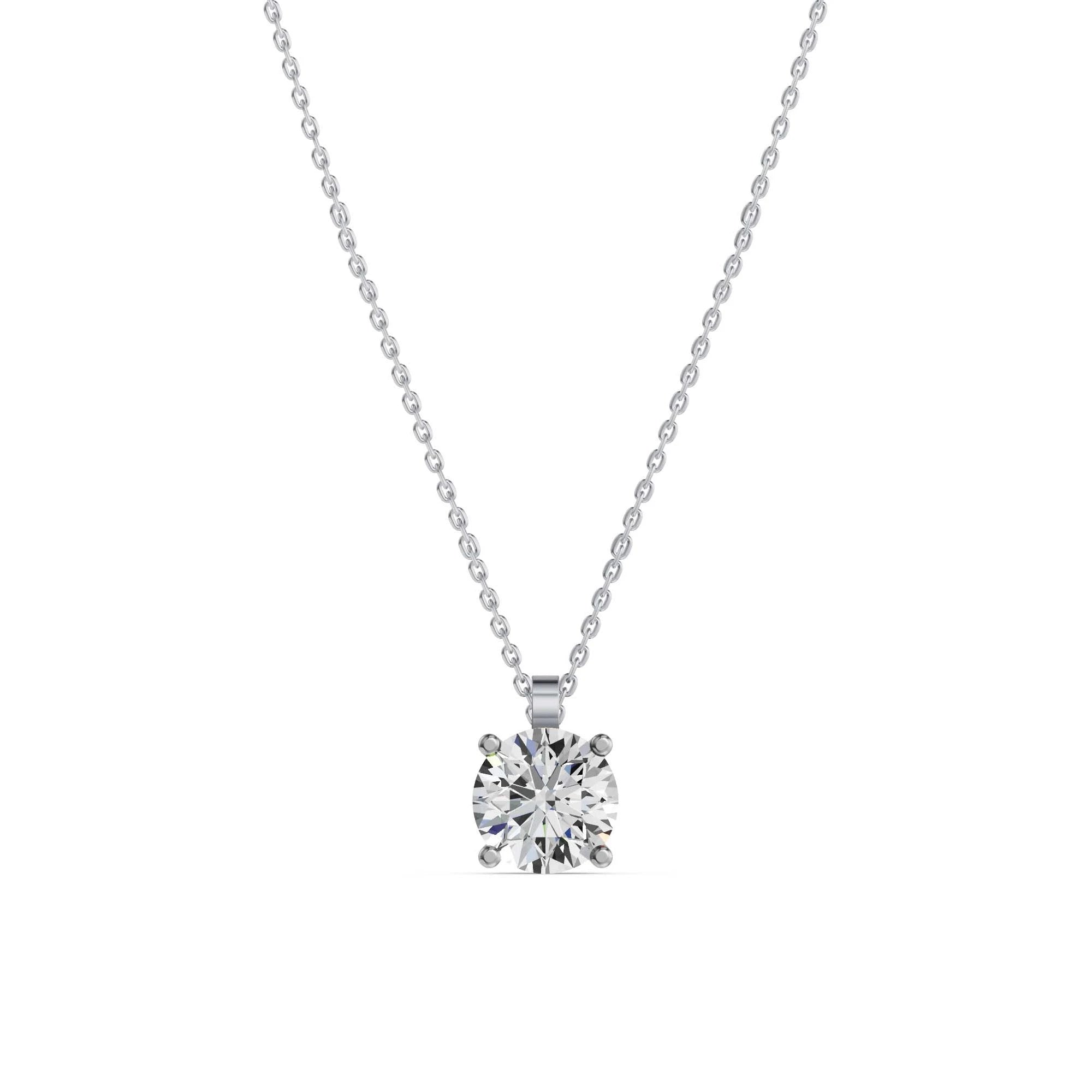 Solitaire collier · 2.0 ct.