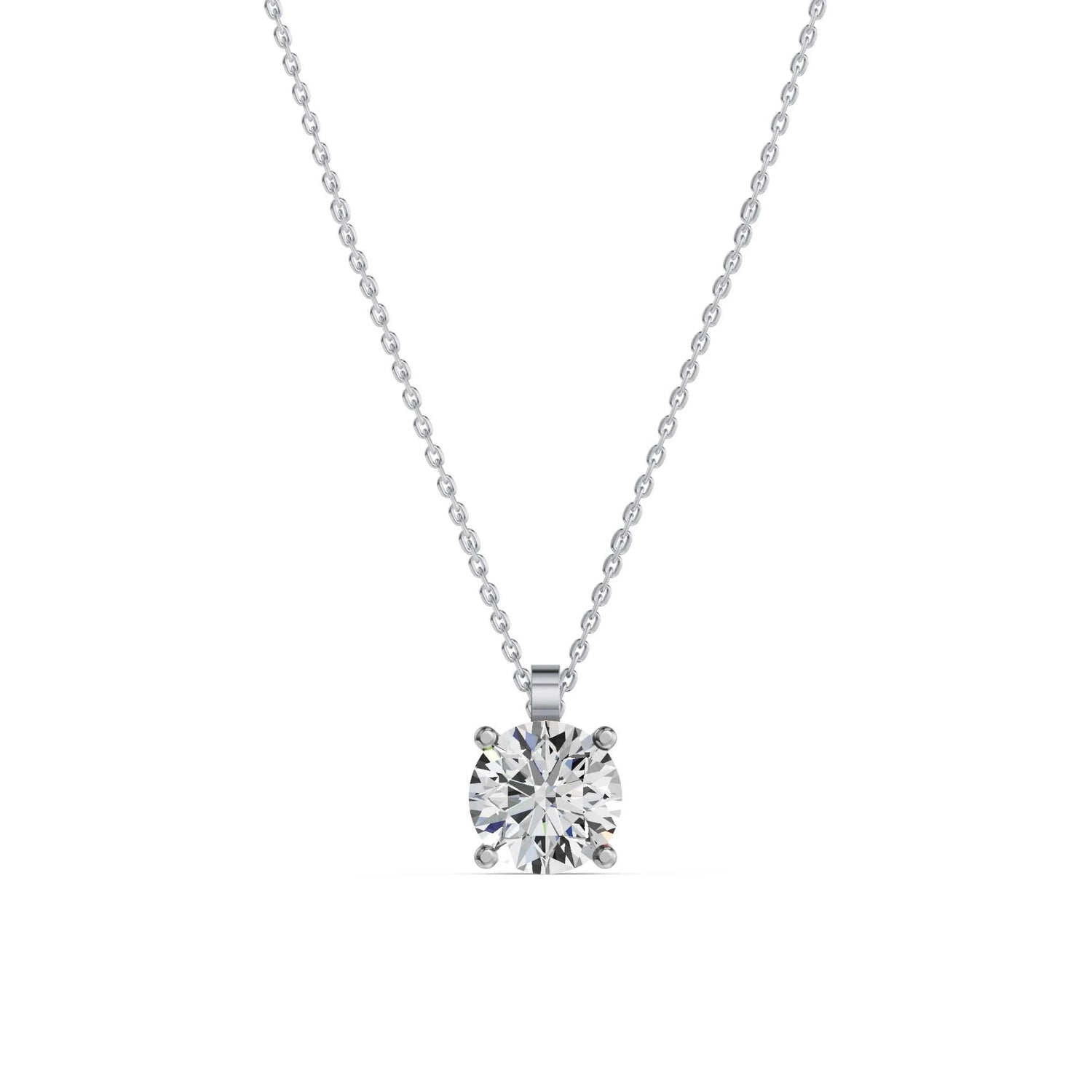 Solitaire collier · 2.5 ct.