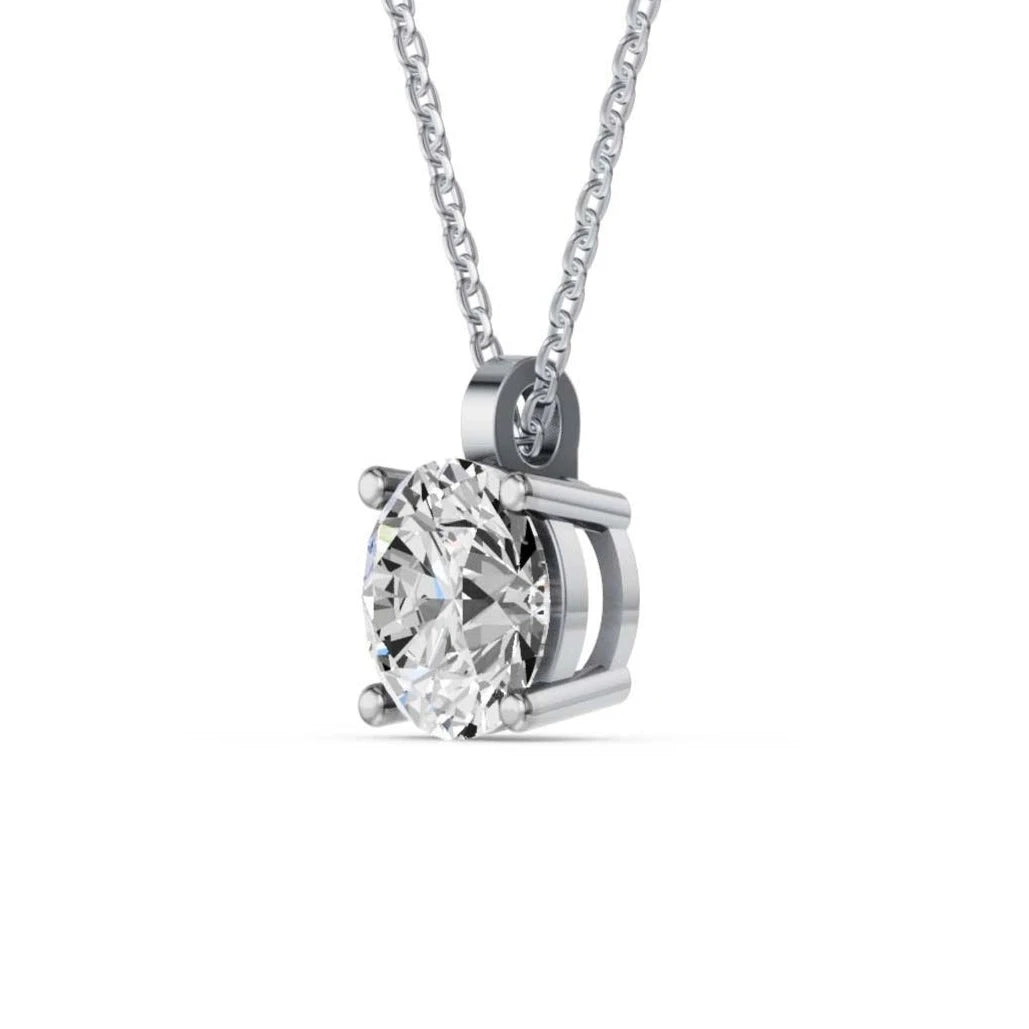 Solitaire collier · 2.5 ct.