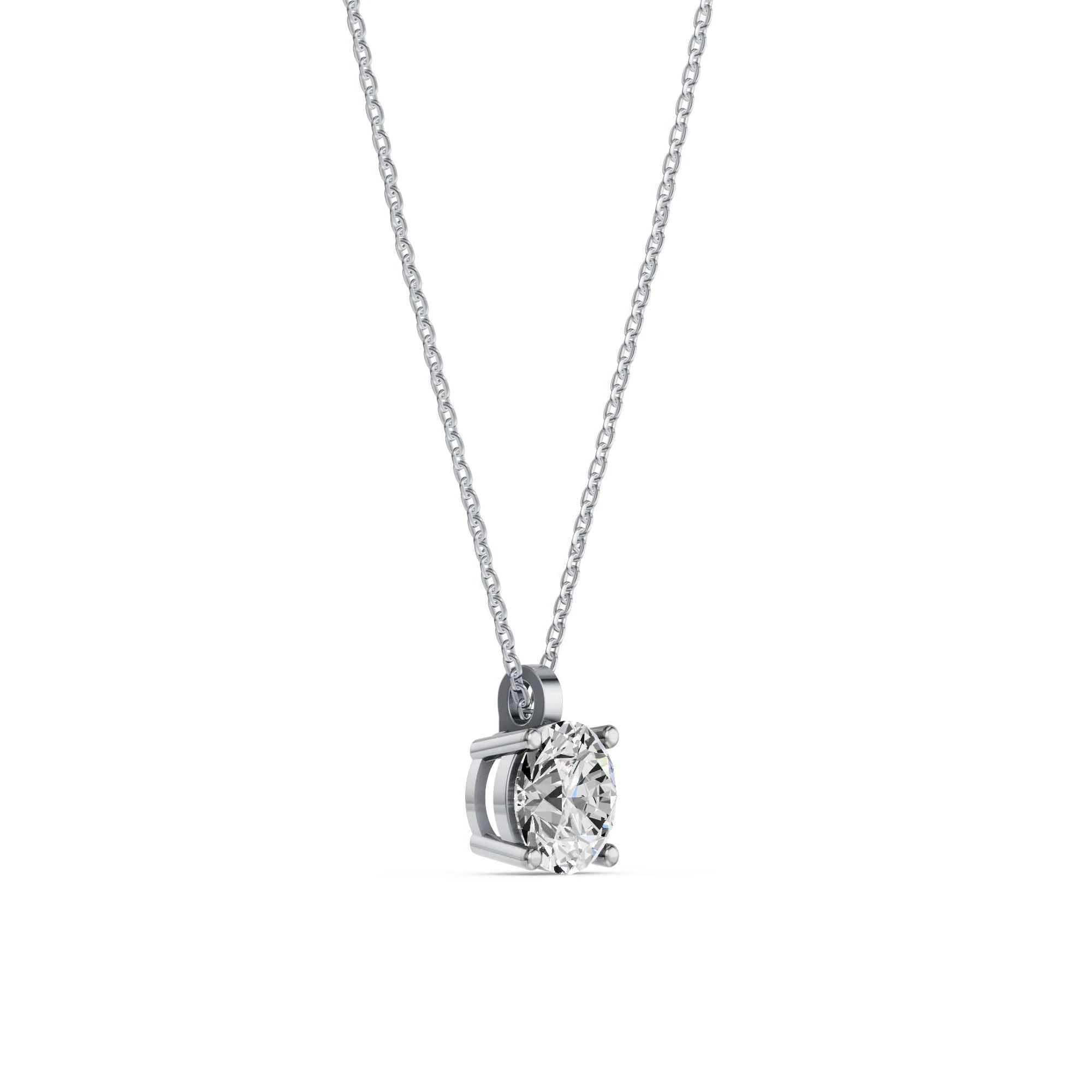 Solitaire collier · 2.5 ct.