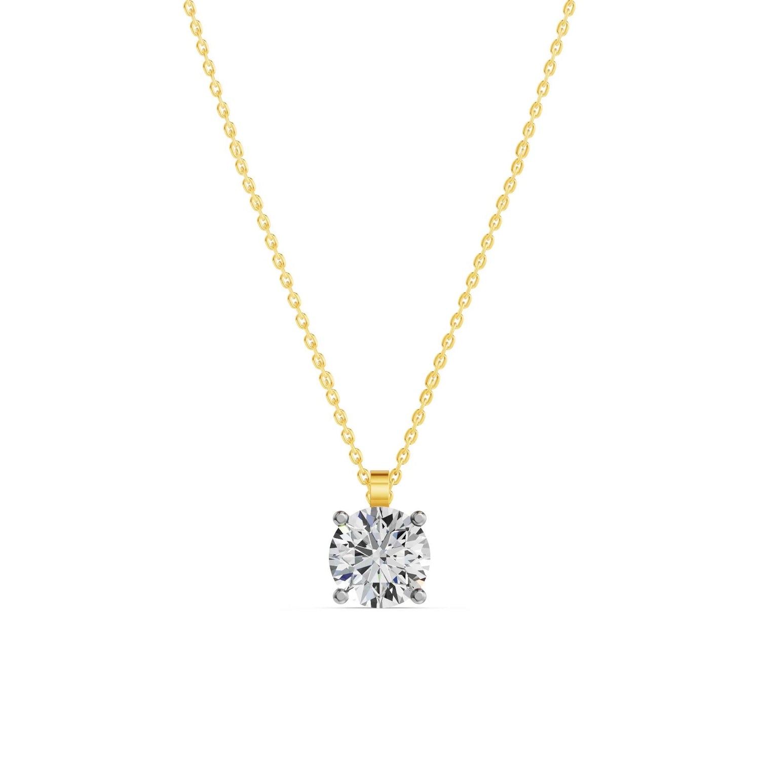 Solitaire collier · 2.0 ct.