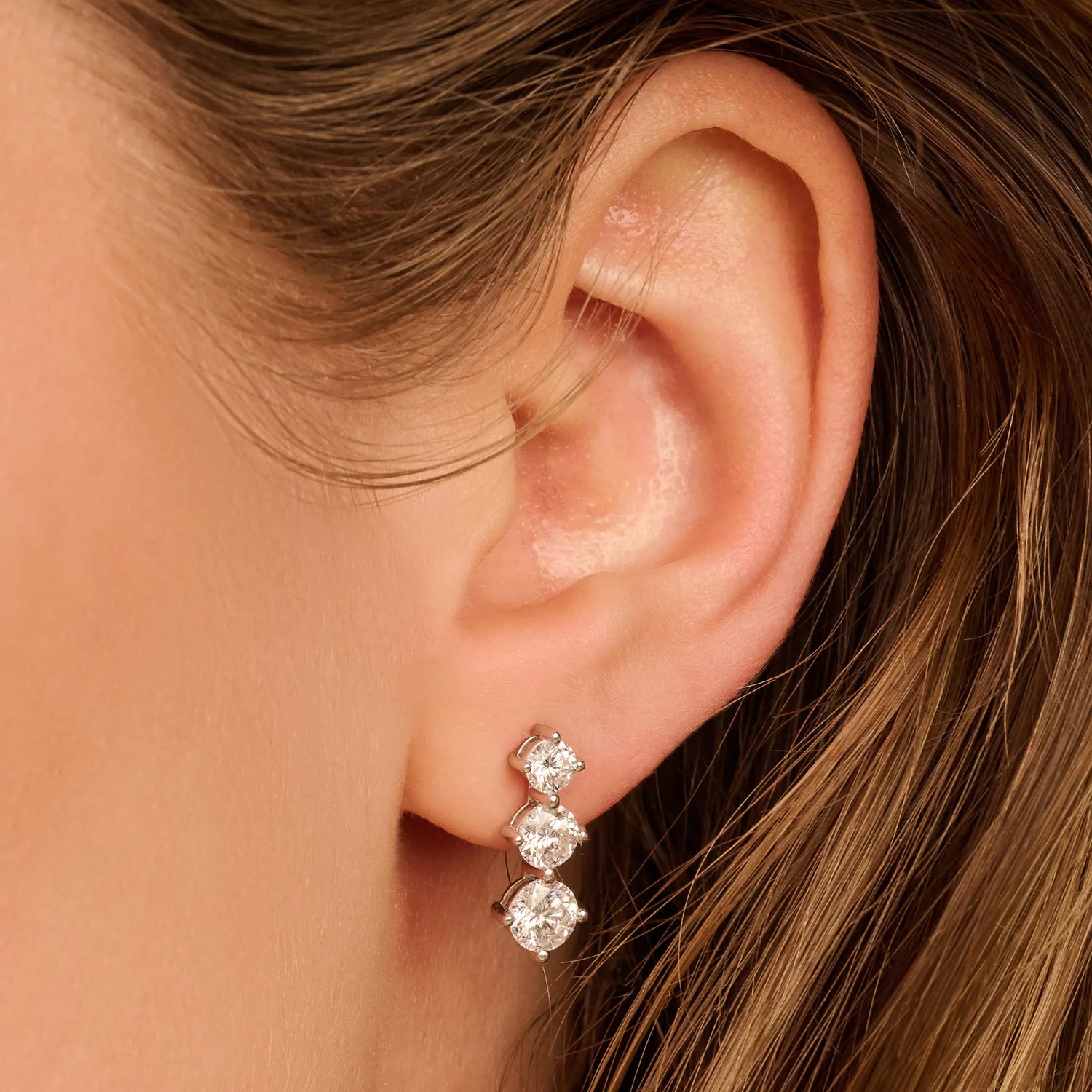 Journey oorbellen · 2.0 ct.