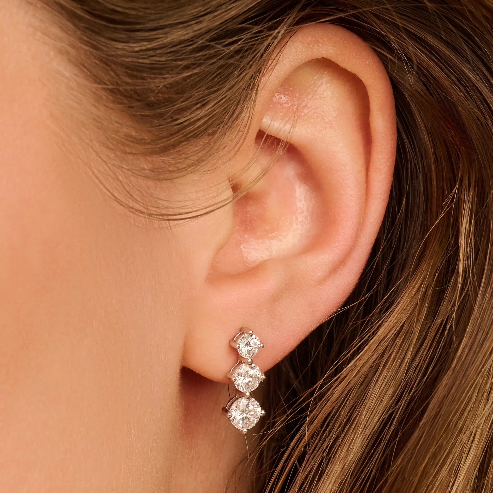 Journey oorbellen · 2.0 ct.