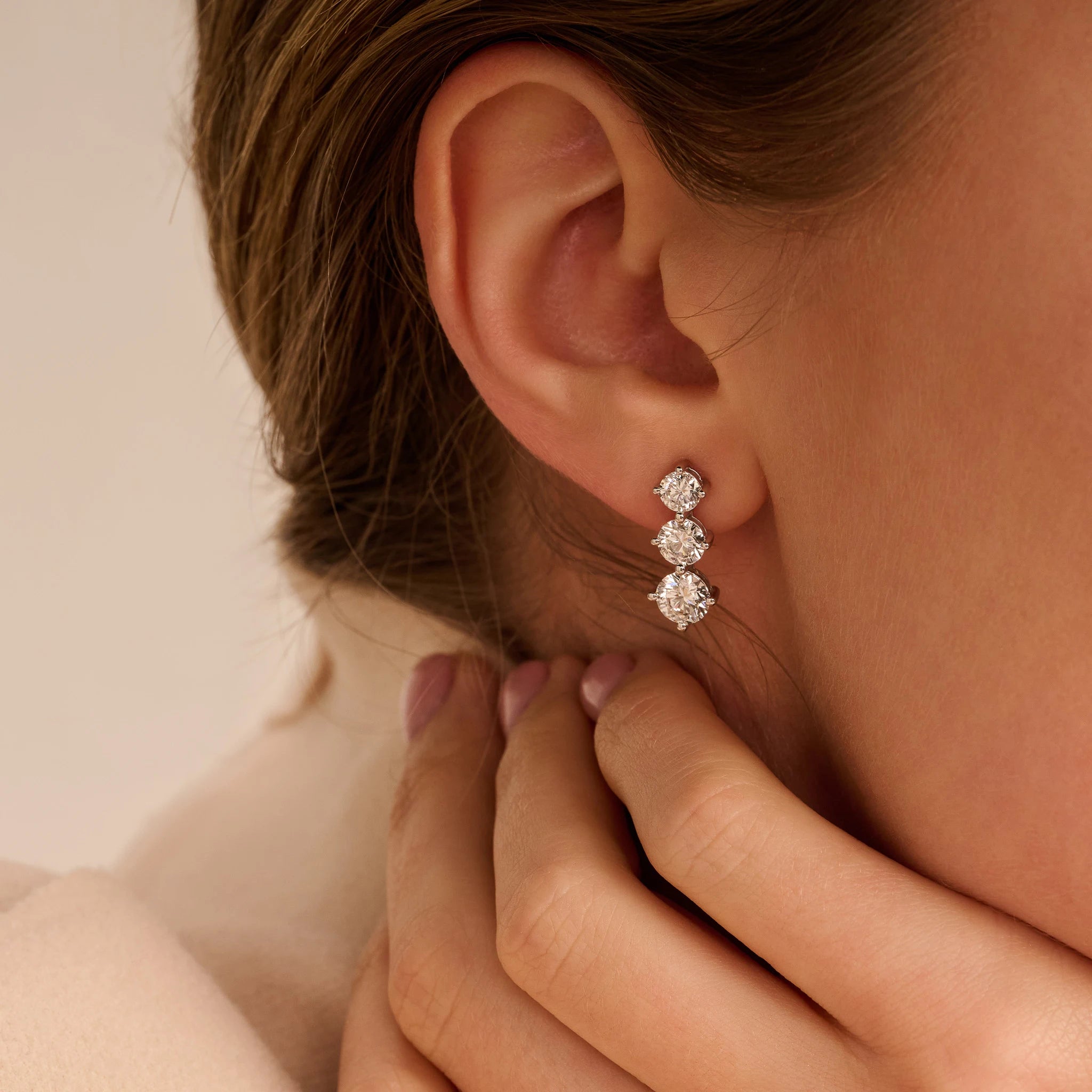 Journey oorbellen · 2.5 ct.
