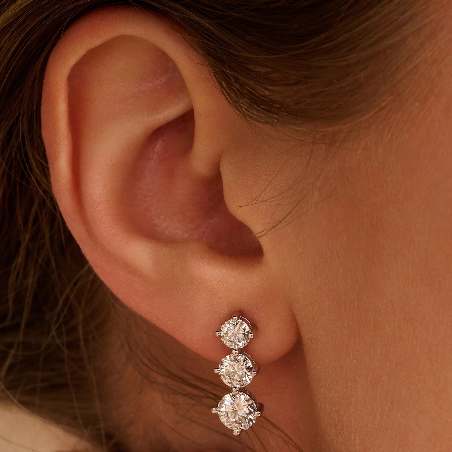 Journey oorbellen · 2.5 ct.