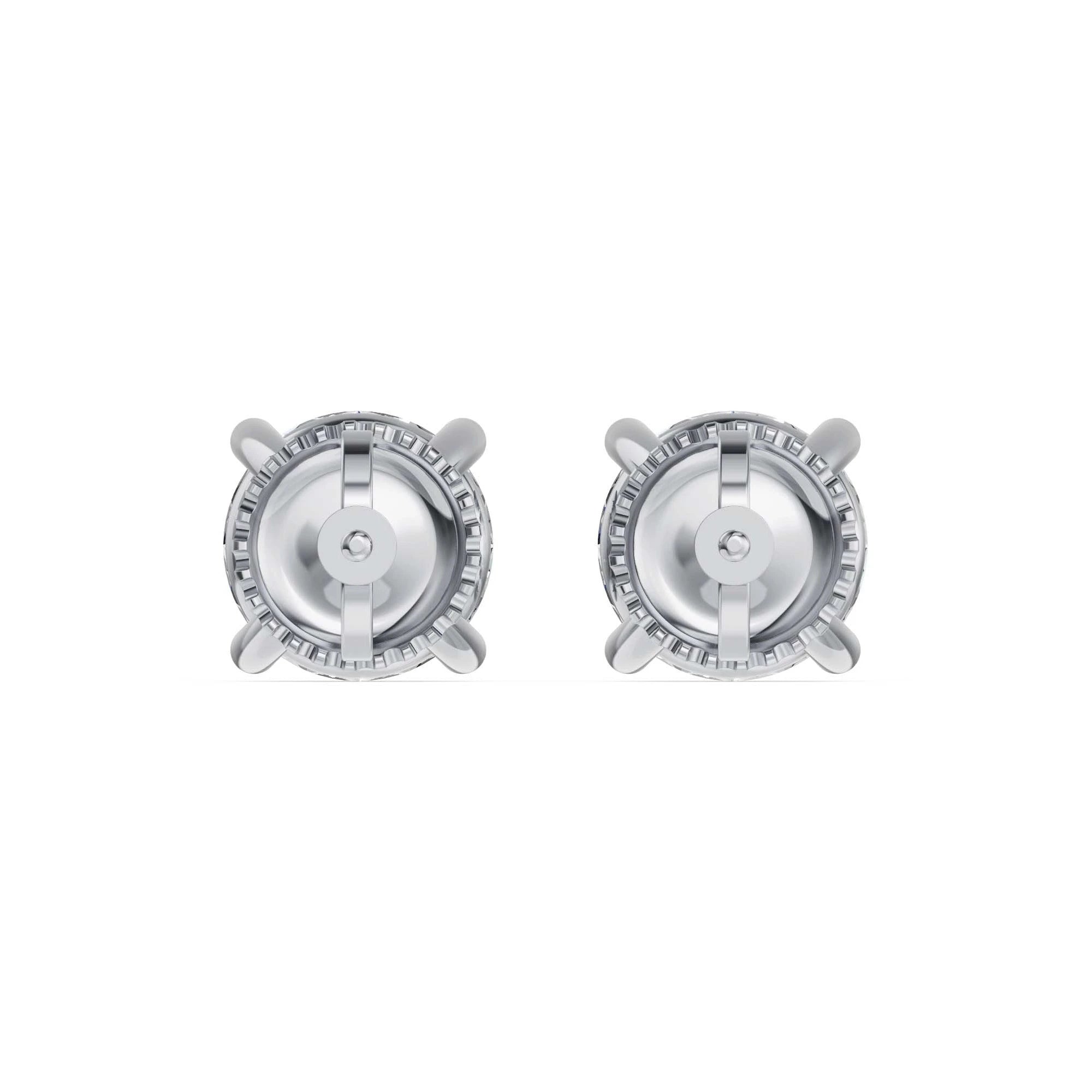 Solitaire Oorbellen 4-Poots · 2.5 ct.