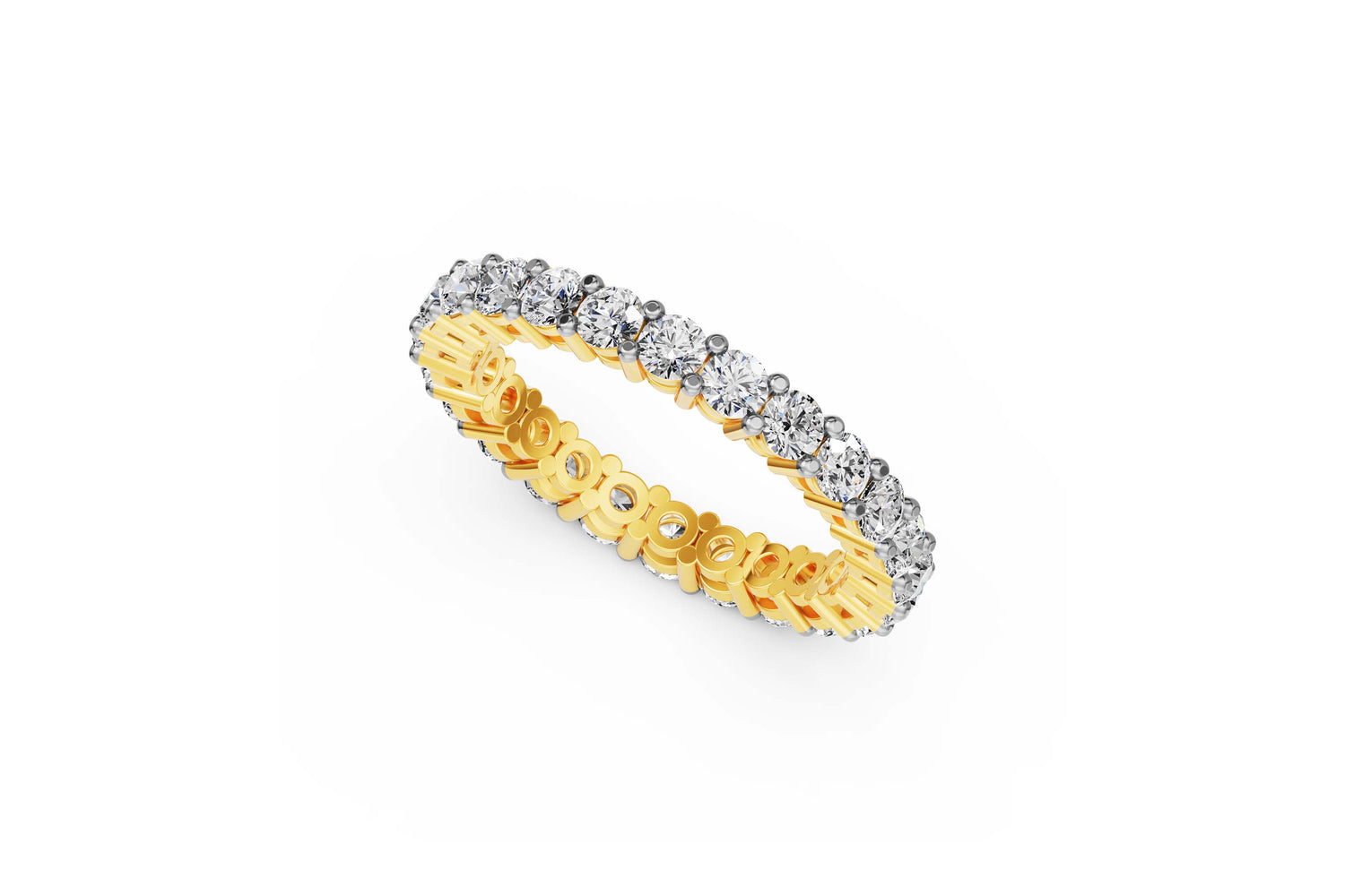Eternity Ring · 2.0 ct · 14k Geelgoud
